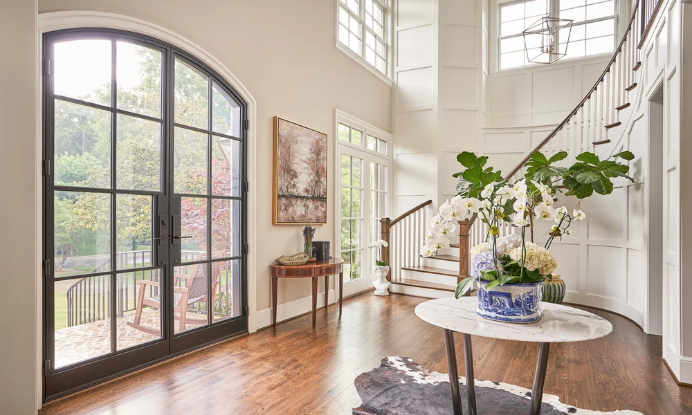Distinctive Finishes Give Luxury Custom Doors by Clark Hall a Personal Architectural Identity